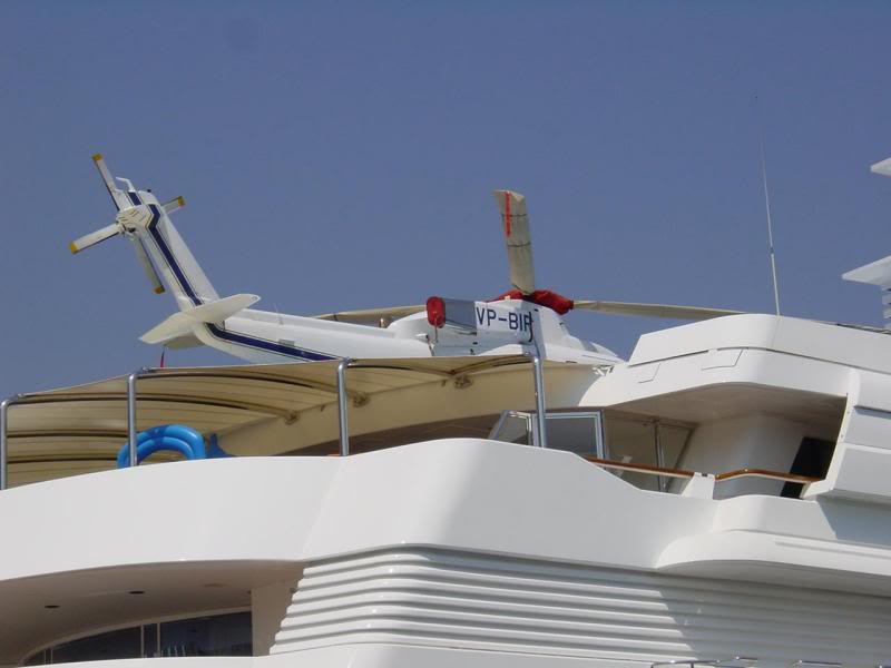 Lady Moura's Helicopter