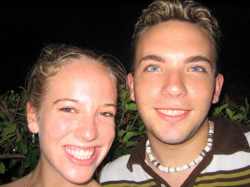 kristin and eric at the frats