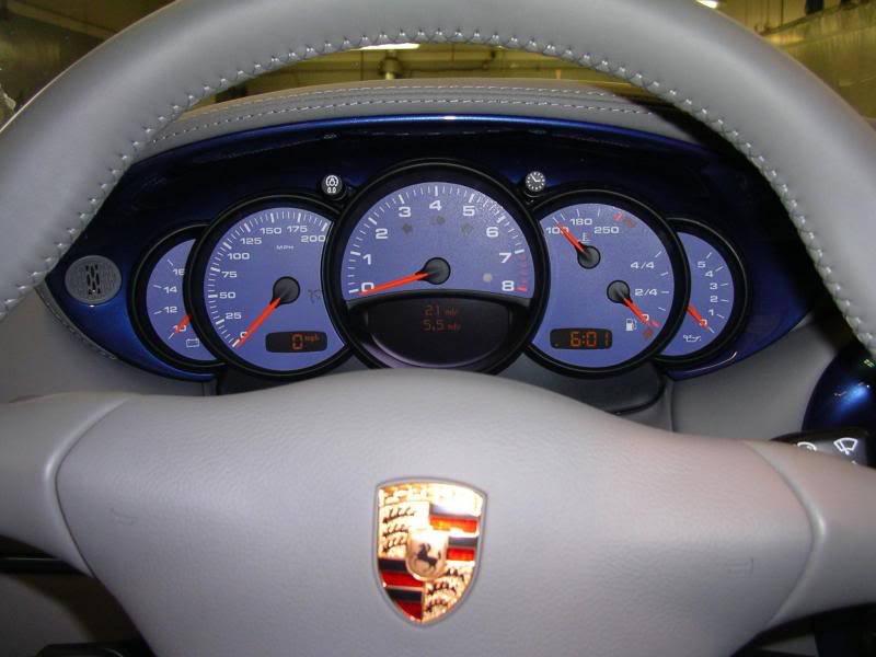 Carrera 4S Gauges
