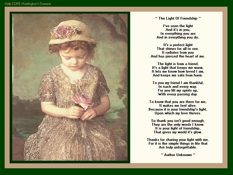 The Light of Friendship