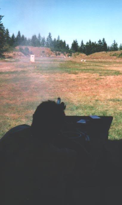 Buffalo Roller shooting downrange 200 yds