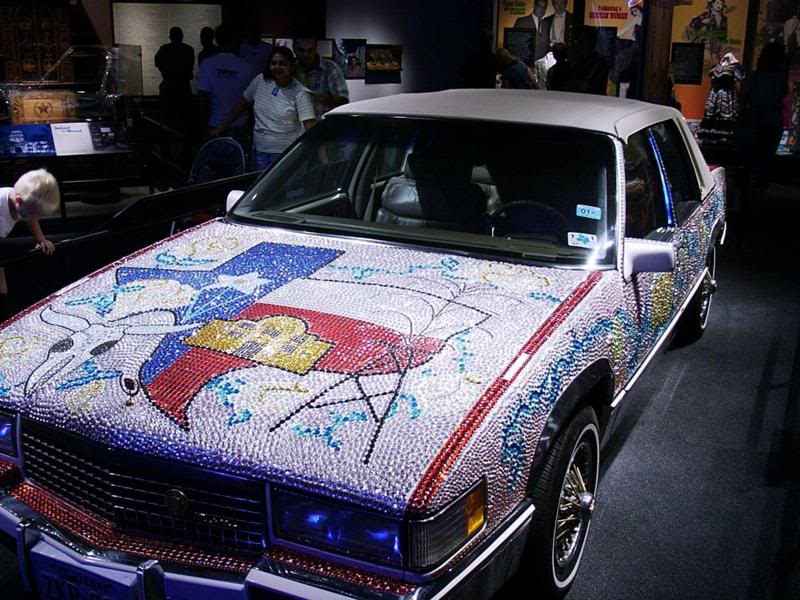 08050040 Rhinestone Cadillac