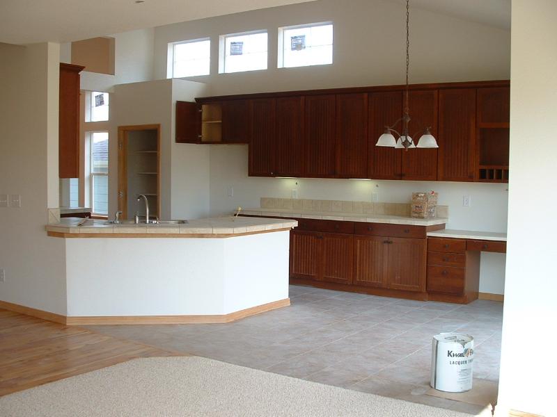 kitchen, view from Family Room
