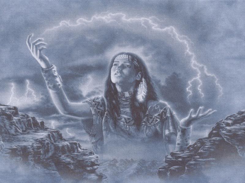 Maiden of the Storms Wallpaper