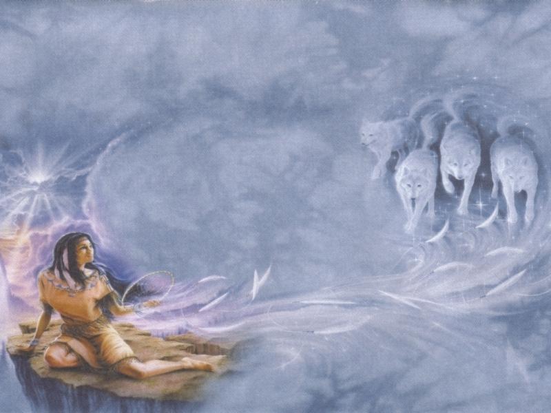 Wolf Dreams Wallpaper