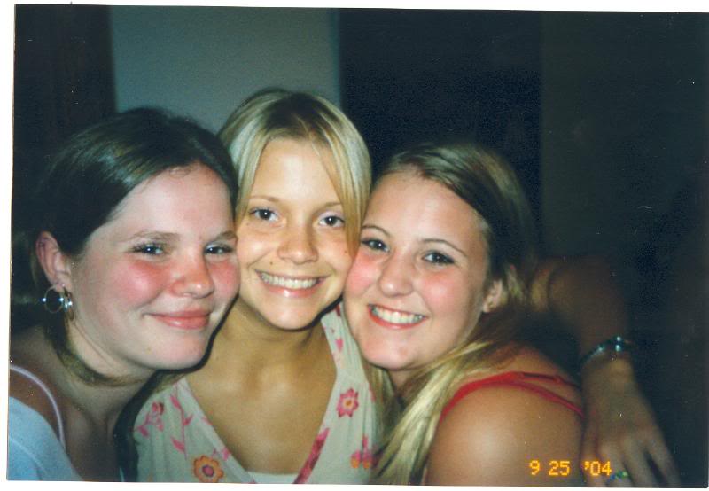 Katie, me, and Steph!! We like each other now, thank G...