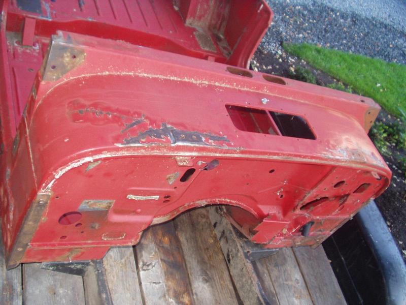 September 2004 after pounding out the cowl and rear cor...