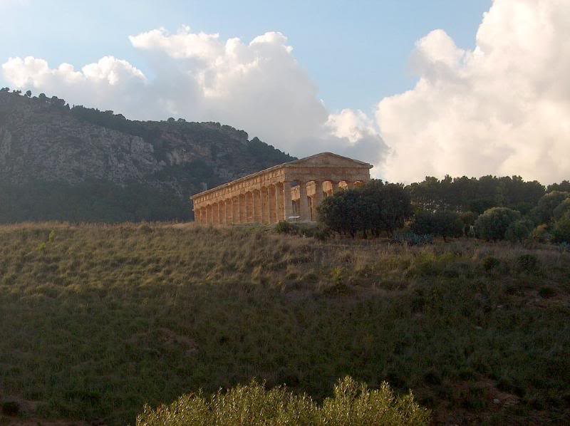 Segesta in late afternoon
