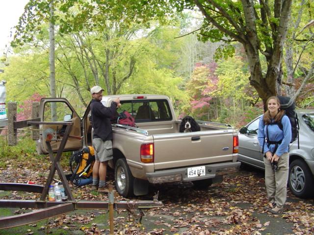 Parking Area at Fontana Dam