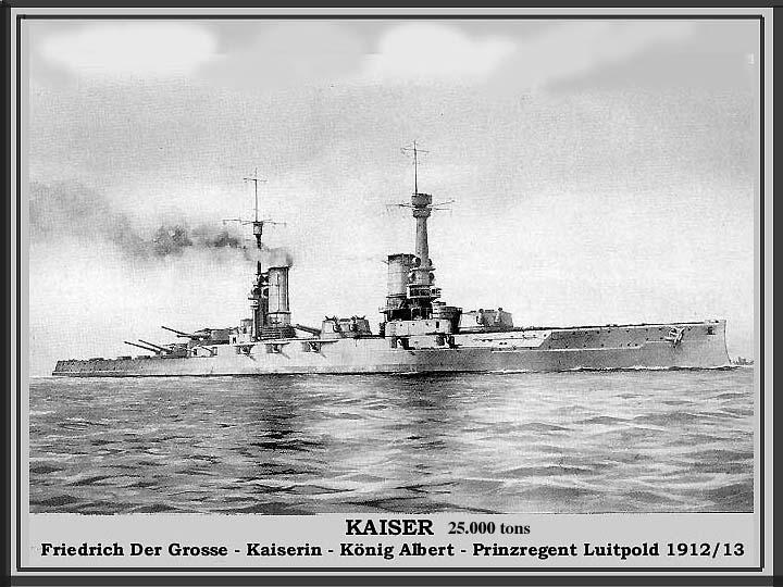 Acoraz aleman Clase Kaiser