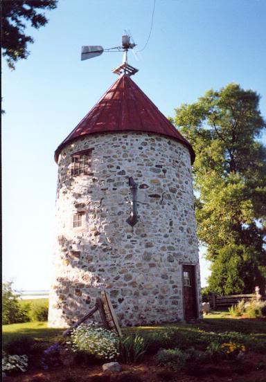 Moulin � Vent de Contre Coeur 1810 il � fonctionner pen...