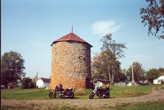 Moulin � vent de Vincelotte .