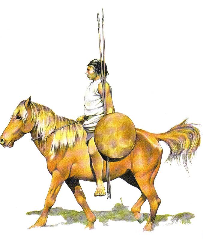 Numidian Cavalryman 3rd C BC