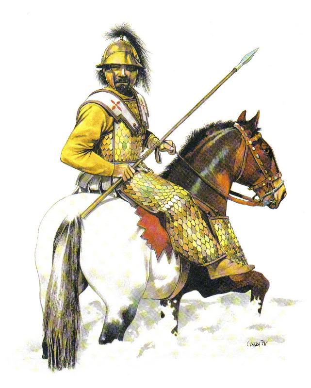 Persian Extra-Heavy Cavalryman 4th C BC