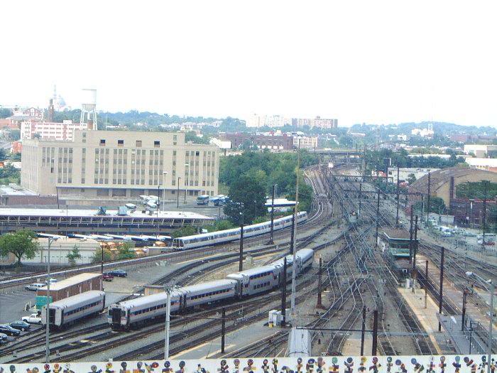 tracks into Washington Terminal