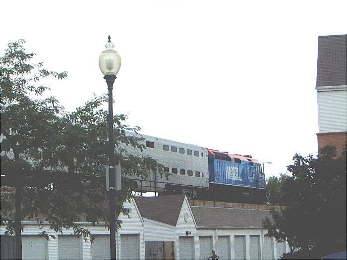 train 321 in Kenosha
