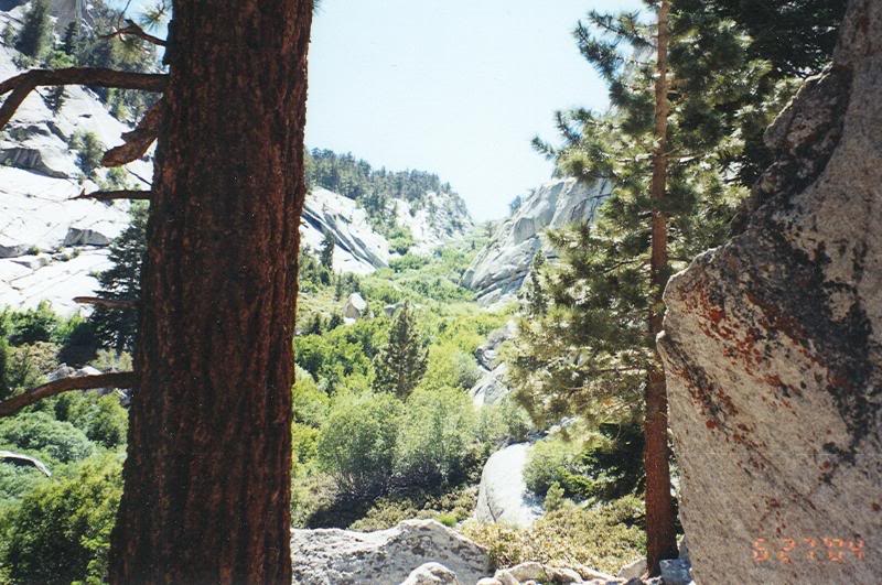 starting up the North Fork