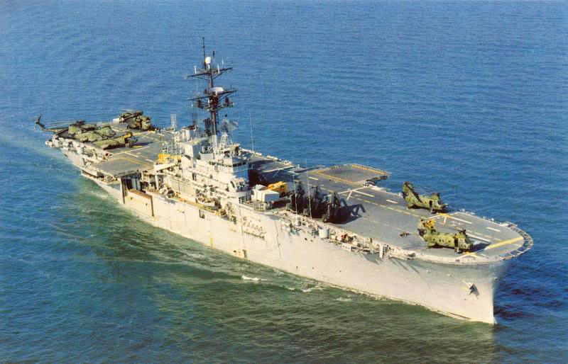 Inchon -- U.S. Amphibious Assault Ship