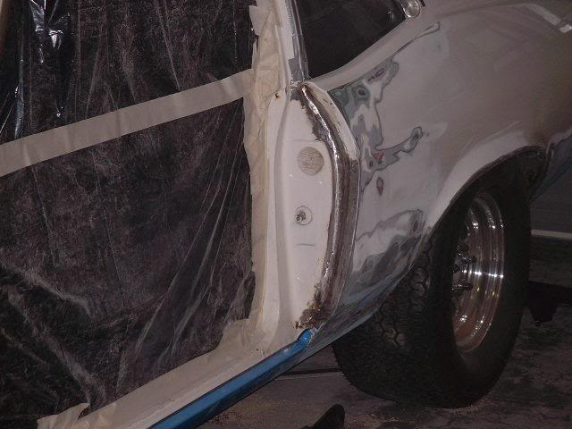 Drivers side door jam