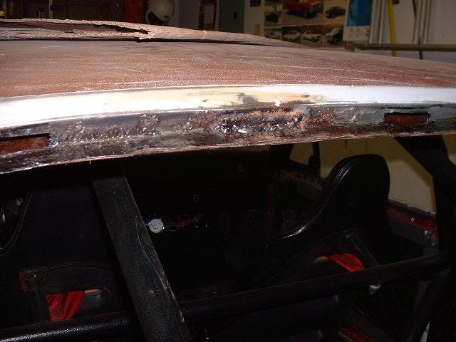 rear window rust repair