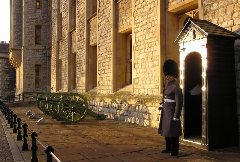 Guarding the Tower of London