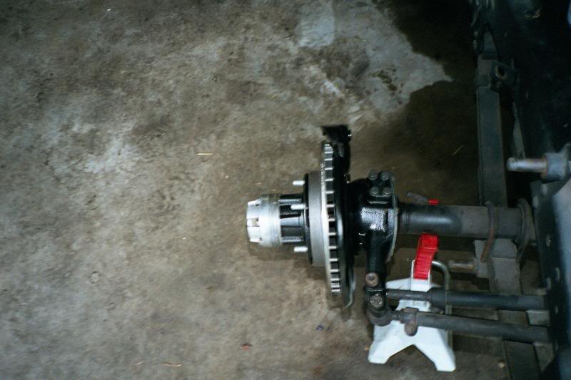 Front disk conversion