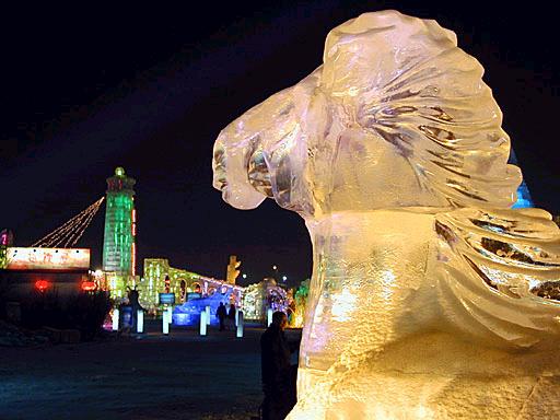 Ice Sculputre Horse