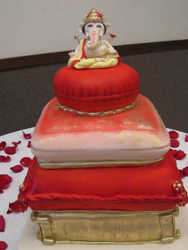 Ganesha wedding cake