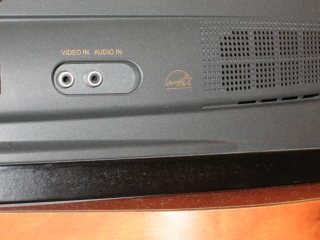 TV in cabin has video in audio out