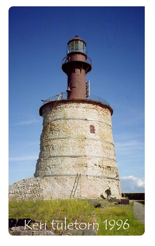 Keri lighthouse. Keri island 1996