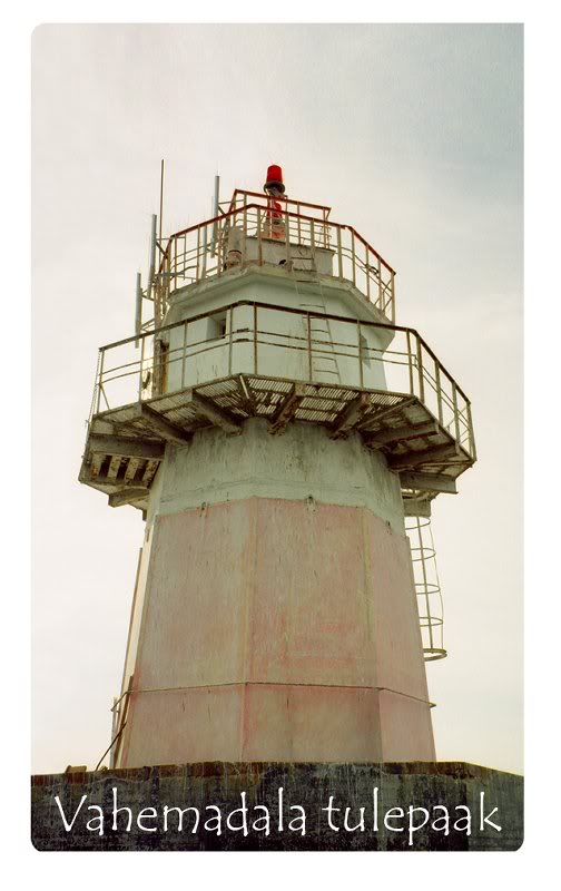 Vahemadal light beacon. Tallinn bay 1996