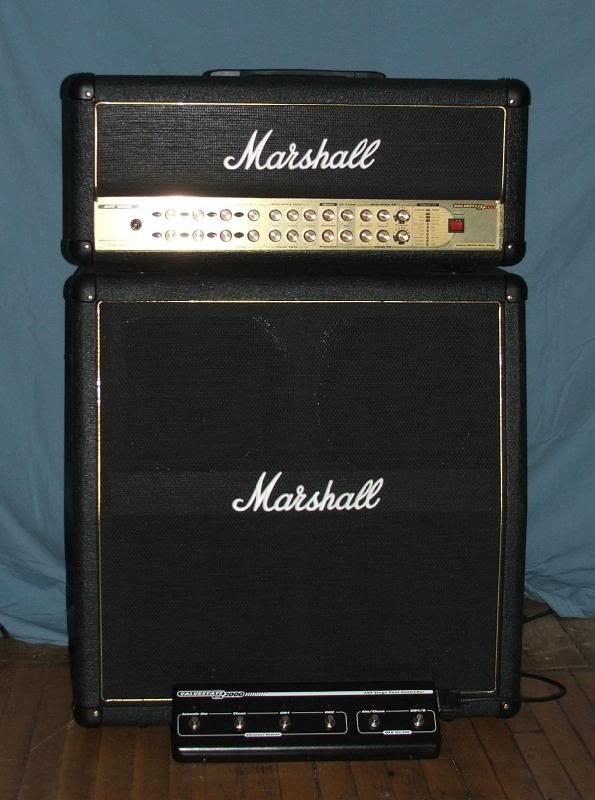 Marshall Valvestate 2000 AVT 150H and Cabinet with Stag...