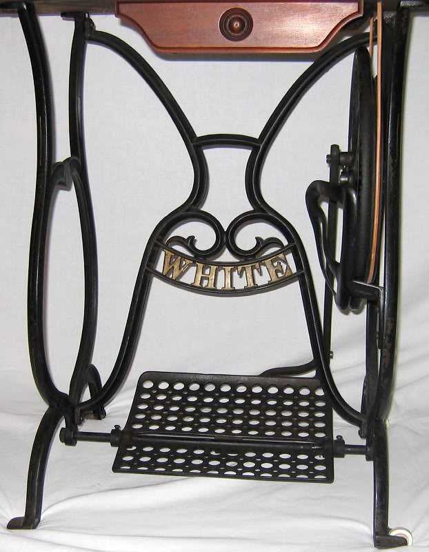 1879 White VS I Treadle Stand