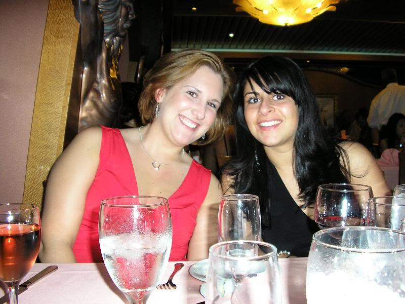 Me & Sharmagh at dinner