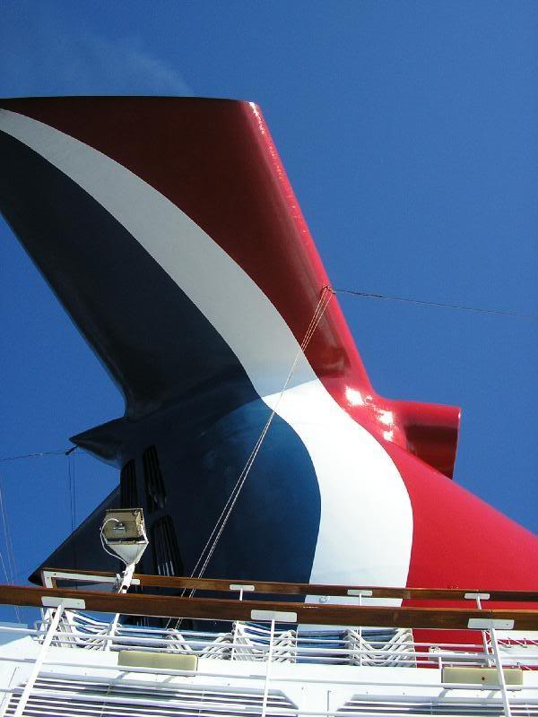 The cruise begins (this was taken as I was lounging in ...