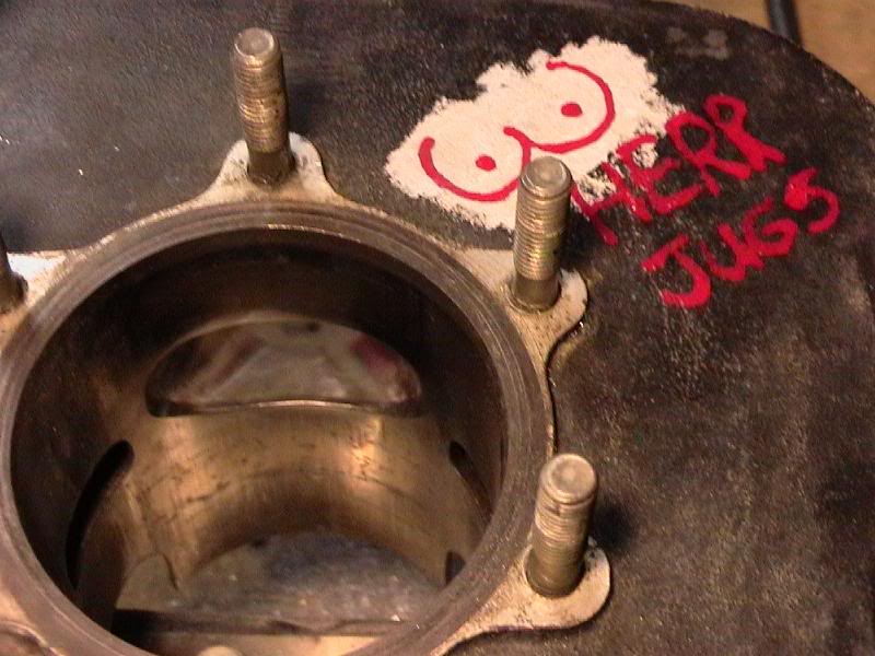 Finished exhuast port