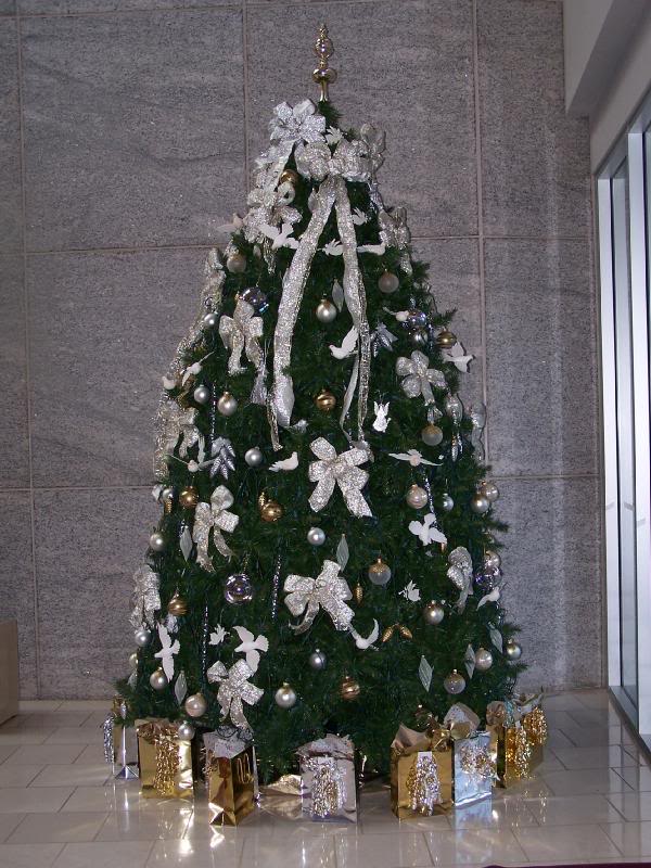 Peace Tree in the east lobby