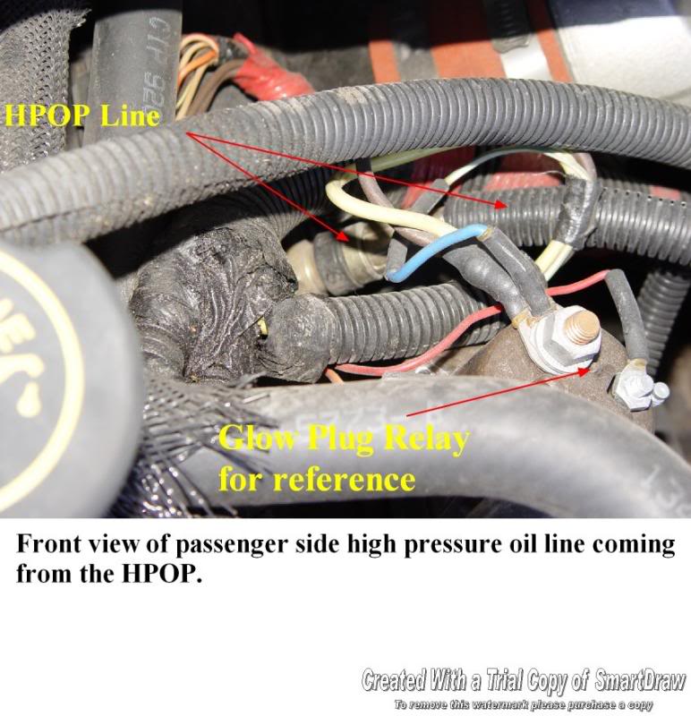 HPOP line passenger side front view