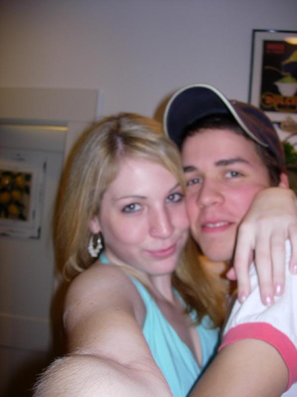 Me and Dan, before he passed out in the weight room.......