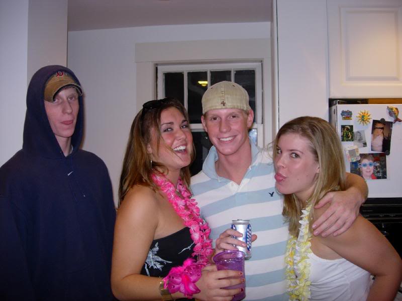 The twins and some lovely ladies