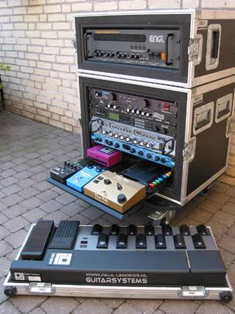 Morris rack and pedalboard