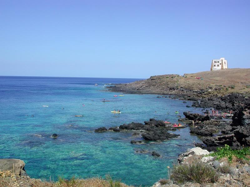 Cala e torre dello Spalmatore