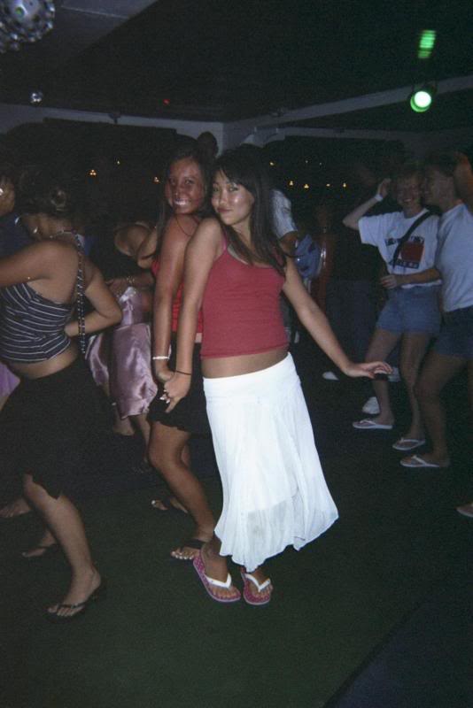 me and marika tearin it up on the dance floor