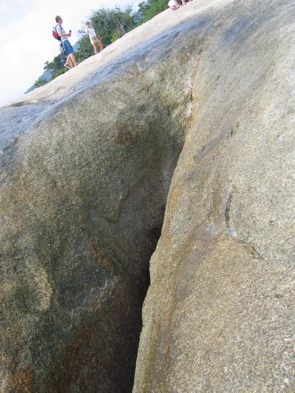 "Grandmother" Rock b/c from straight on it looks gross
