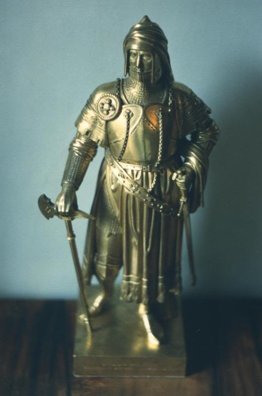 Bronze Statuette at Hohenschwangau