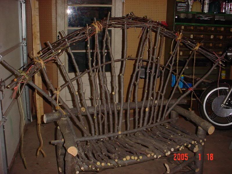 twig loveseat