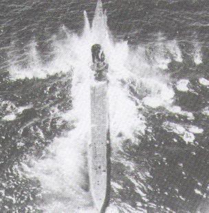 U- 71 under attack.
