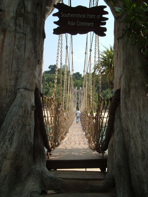 Bridge to Southernmost Point of Asia