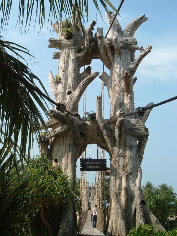 Bridge to Southernmost Point of Continental Asia