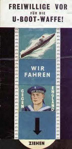 British Anti U-boat propaganda flyer.